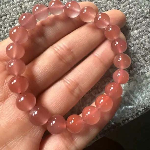 保山杨柳大黑洞单圈手串