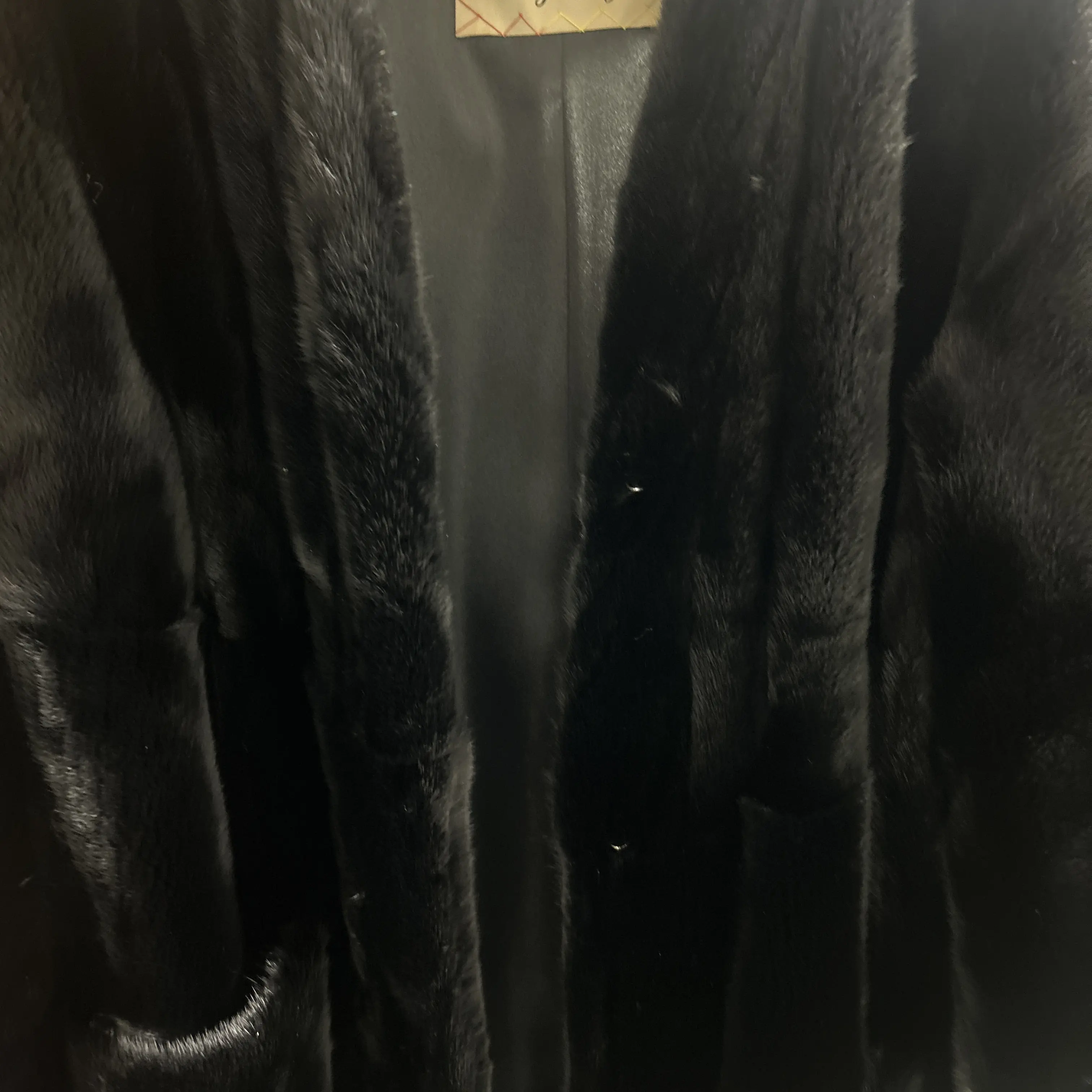 人造皮草连帽中长款水貂皮草外套时尚百搭女士秋冬装