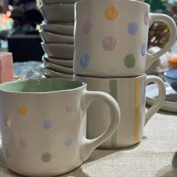 高颜值釉下彩陶瓷餐具杯马克杯杯子咖啡杯情侣杯家用水杯清仓合集