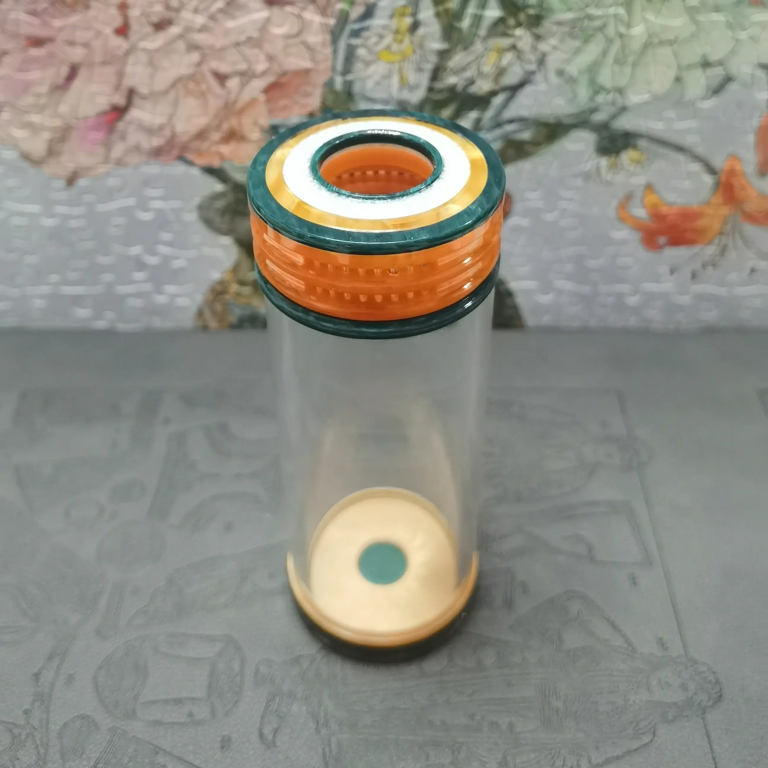 鸣虫时记【天津谭】唐三彩扎嘴筒带簧