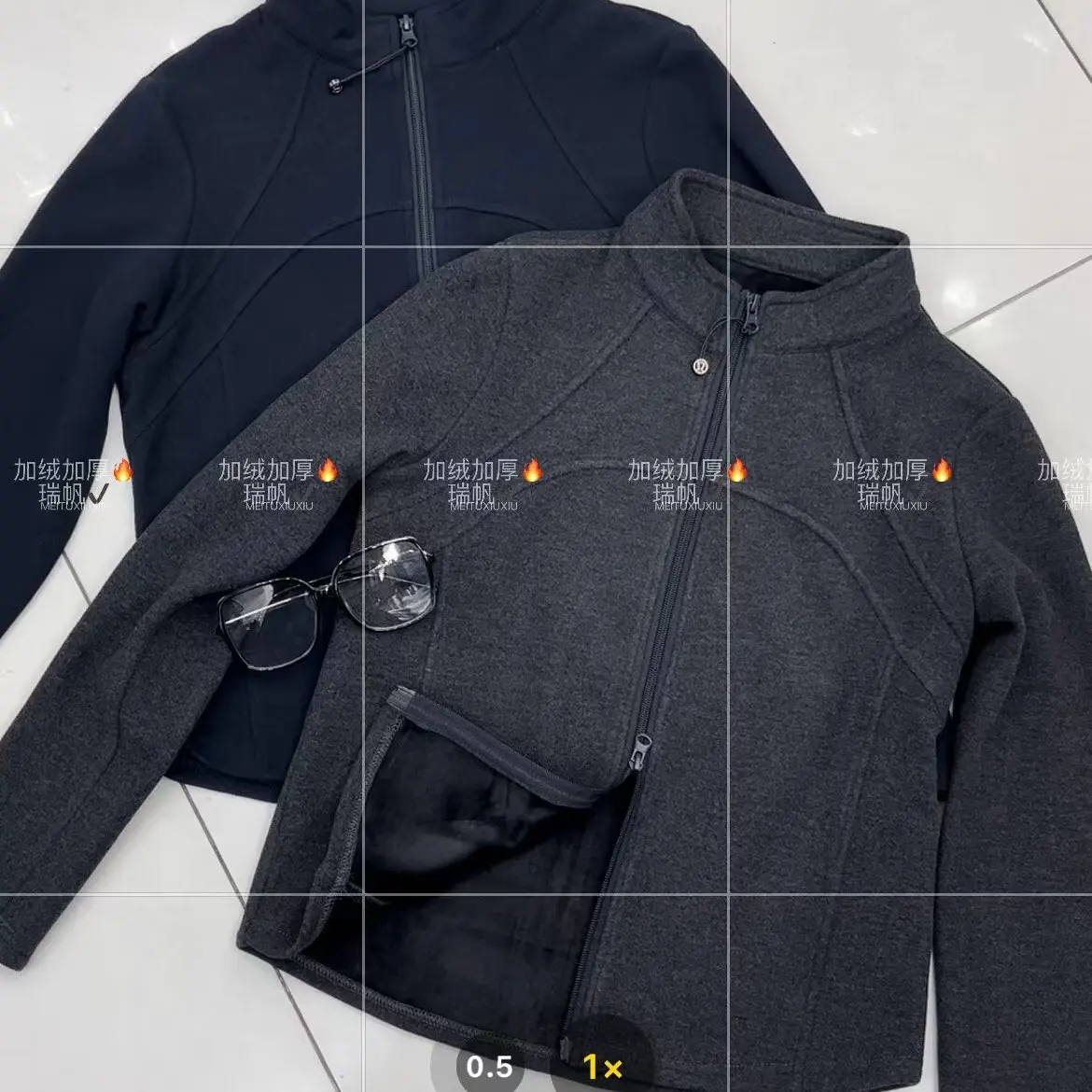 短外套防风外套慵懒风长袖通勤立领加绒德绒女款冬季