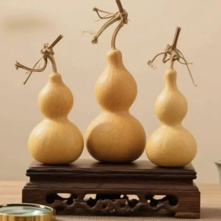 天然小葫芦桌面摆件