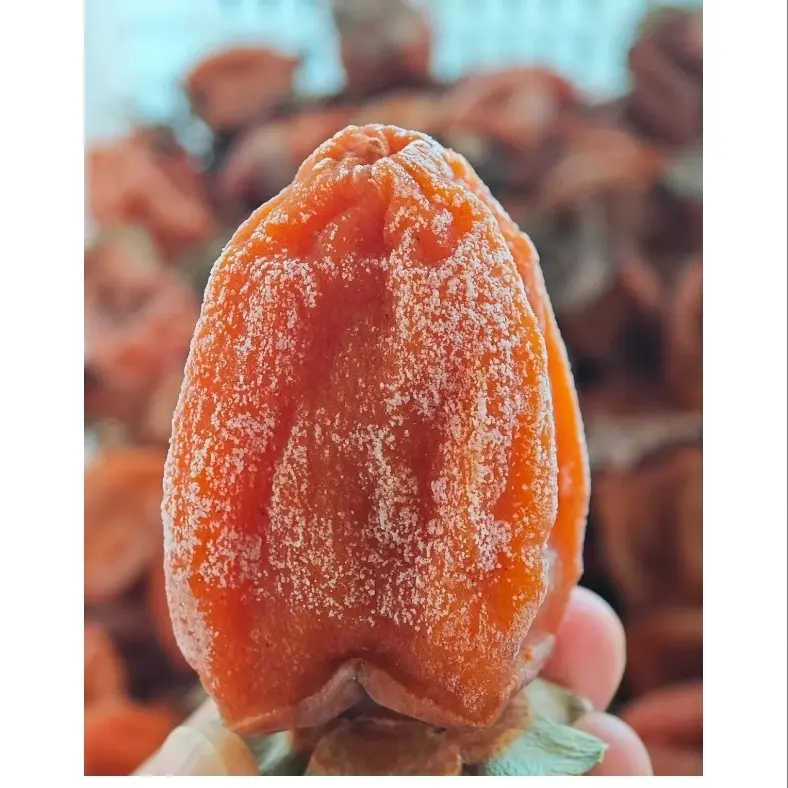 富平流心吊柿饼（定制盒试吃装 8-10 枚）自然晾晒，软糯香甜，好吃。