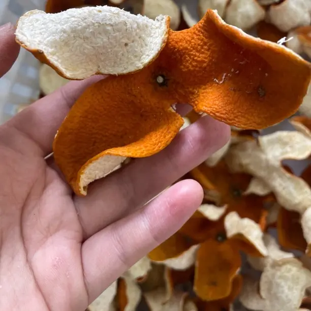 十年以上树 25年大红皮 手工生晒泡茶陈皮