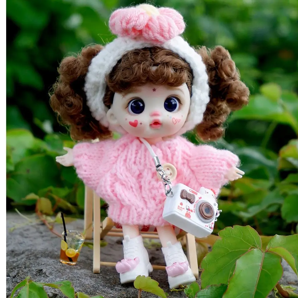 高定手工DIY娃娃手机挂饰包包挂件