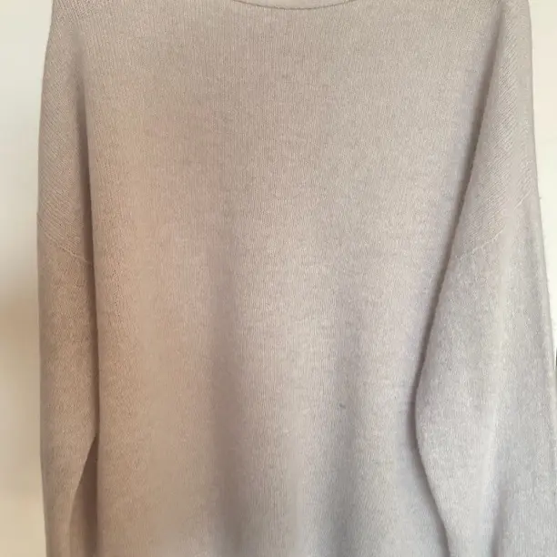 秋冬新款羊绒衫女圆领宽松慵懒风加厚保暖套头打底针织衫毛衣