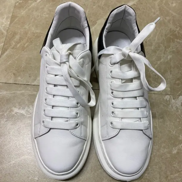 古着vintage白色百搭厚底时尚休闲板鞋