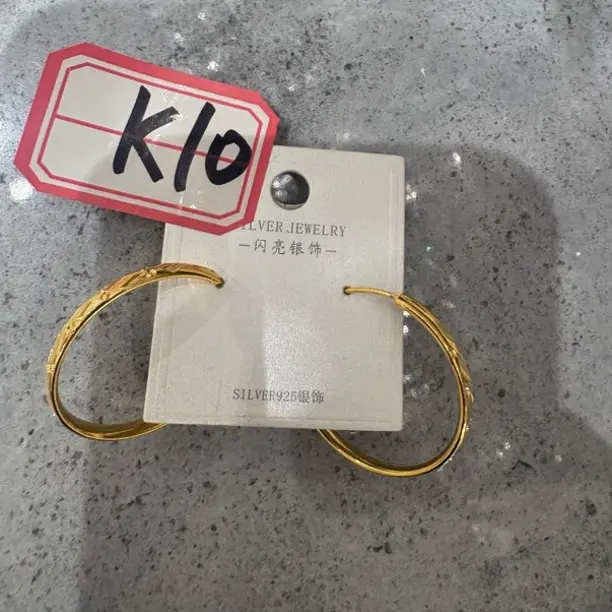 合金耳饰 耳饰轻奢法式民族风女时尚耳环原创设计饰品金色