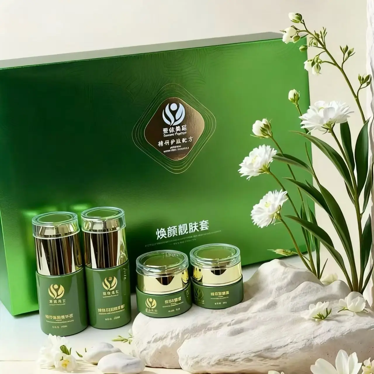 黄褐斑、铅汞斑、黑黄粗专属靓颜套盒抗初老养肤