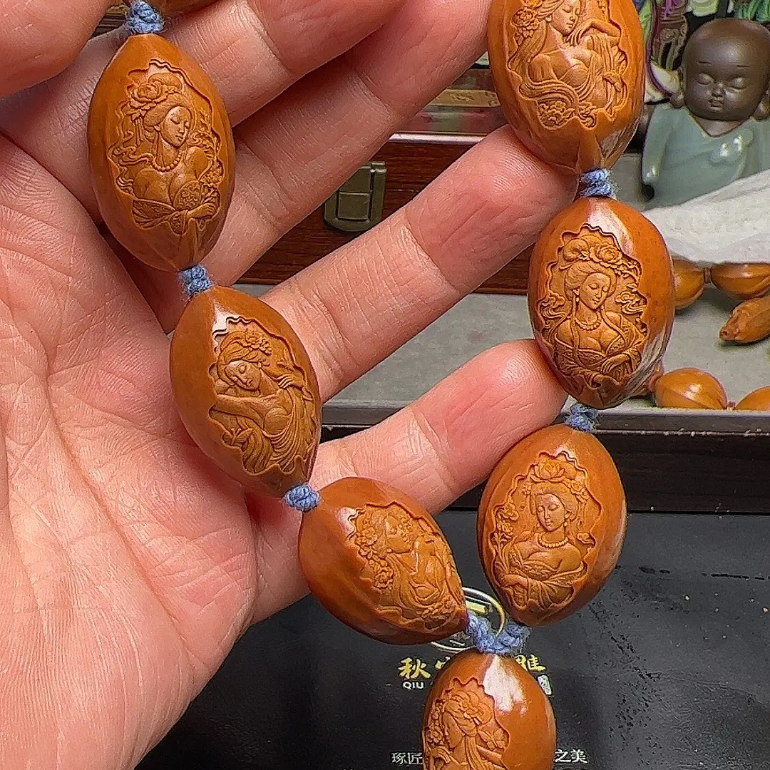 【苏州国色天香】八年老料浮雕最美姑娘