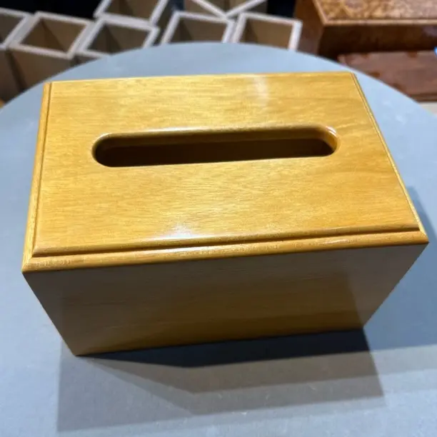 金丝楠小叶桢楠实木燕尾榫抽纸盒，尺寸18*12.5*10长方形简约家用