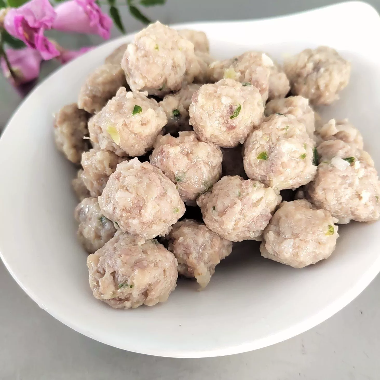 潮汕马蹄小肉丸，半成品熟食火锅食材