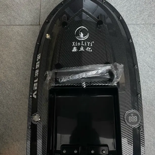 高速大功率12V GPS定位拉网脱钩智能遥控打窝船