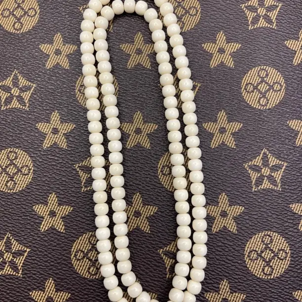 （猛犸牙）冰料5A毕业款6x5纯肉老型108念珠