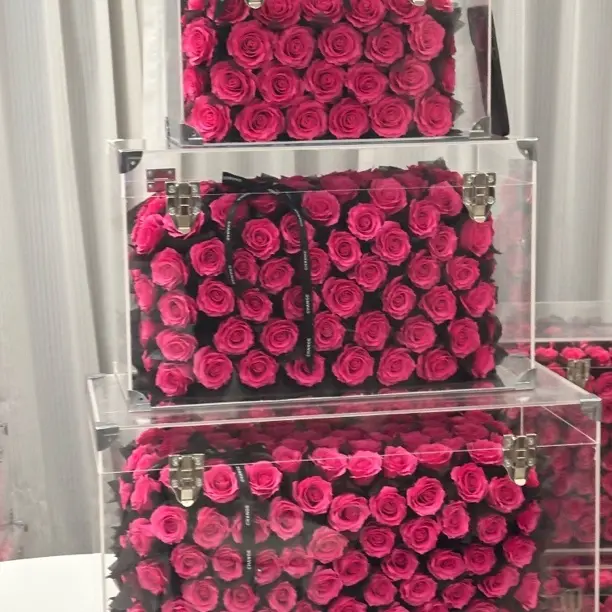 永生香薰花塔组合优惠款送女友礼物