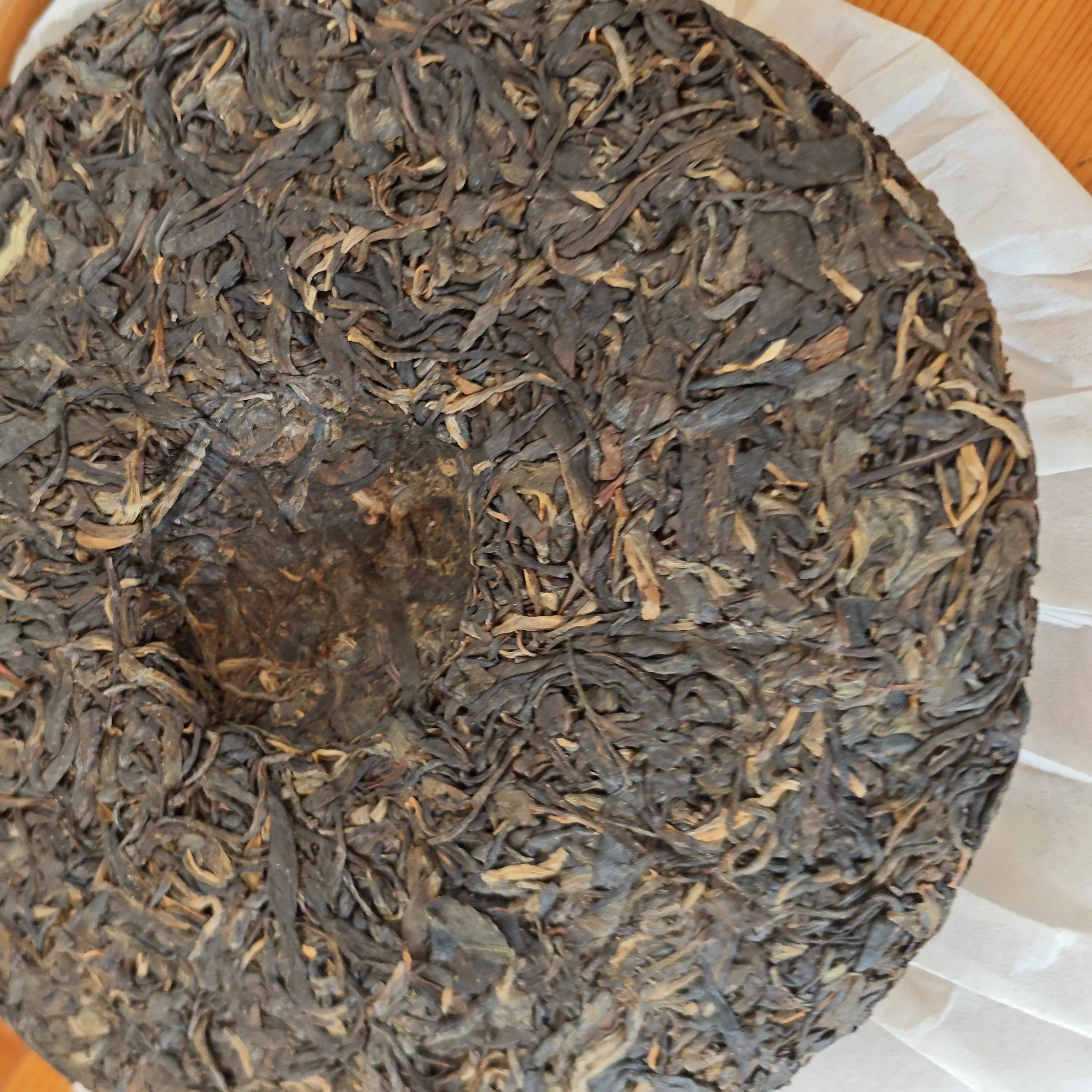 【小雪】云南普洱茶生茶饼绿福茶礼