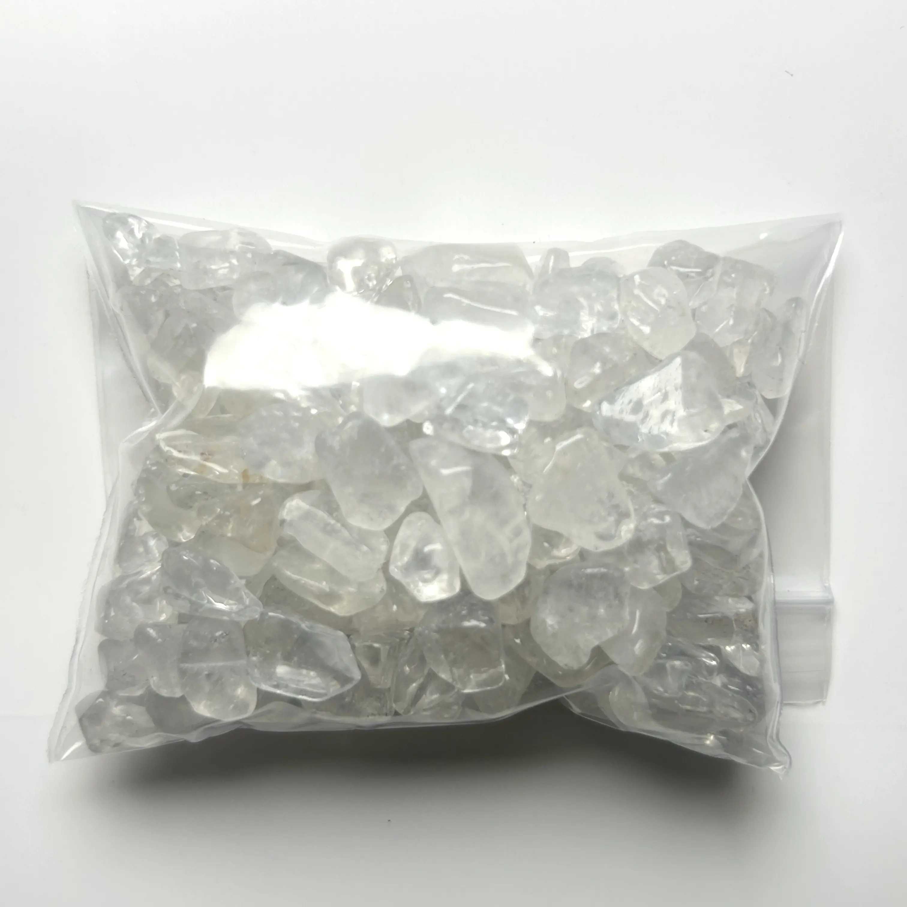 天然白水晶水晶碎石