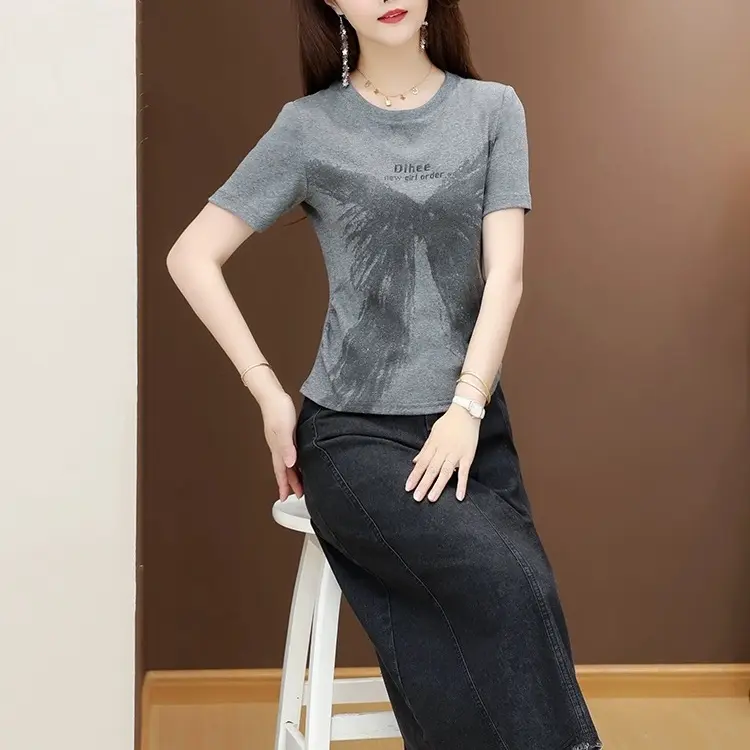 1103新款时尚减龄夏季显瘦气质通勤风休闲套装