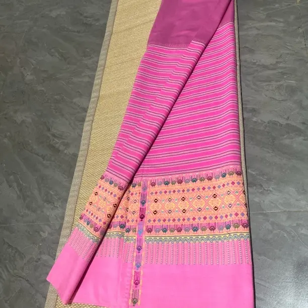 泰国兰纳手工裙傣族垂感柔软