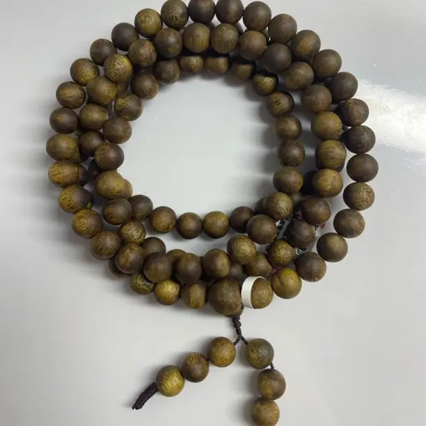 沉香【卡9mm33g】多圈沉香手串男女款香气十足多样性发一