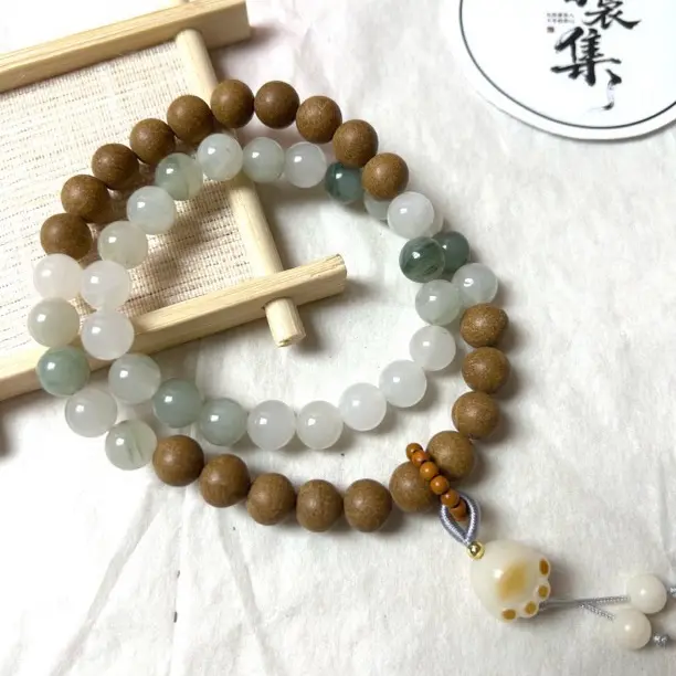 四时清味健啤养胃合香珠非遗中药手串香袅集纯手工天然