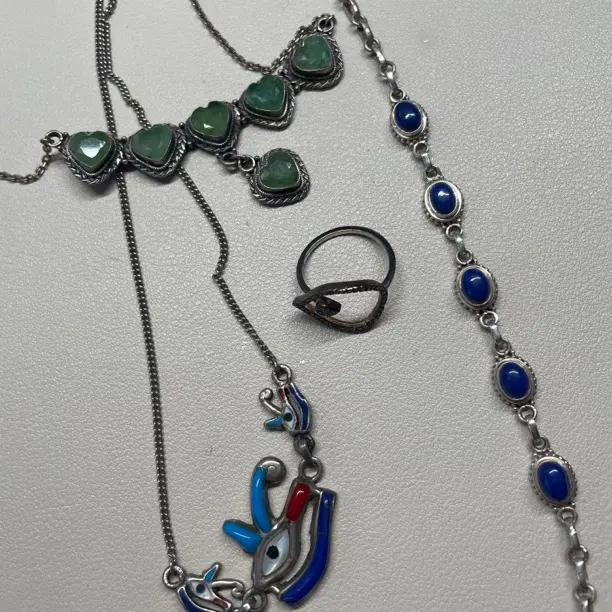 925银银制品 2号链接925时尚复古饰品