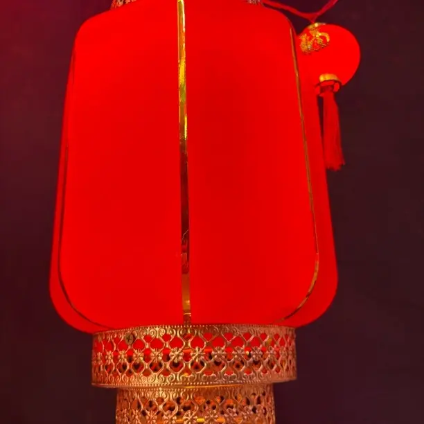 户外防水中式古印字喜庆新年广告装饰红灯笼