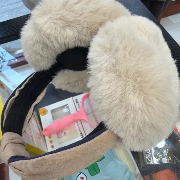 冬季新款毛绒可折叠加厚保暖男女通用耳罩