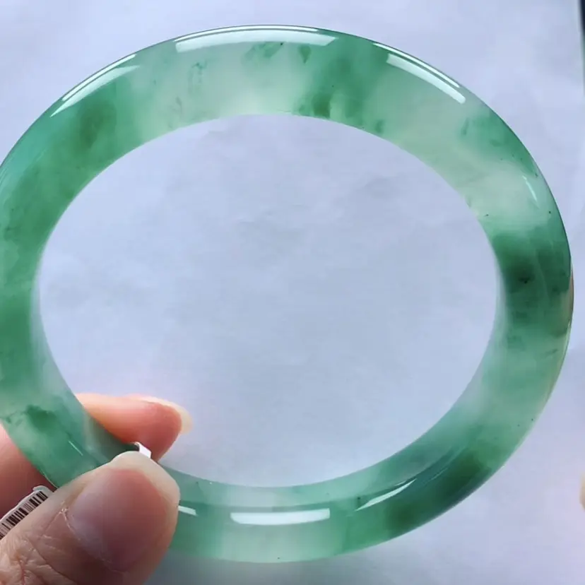 天然玉石非洲翠手镯