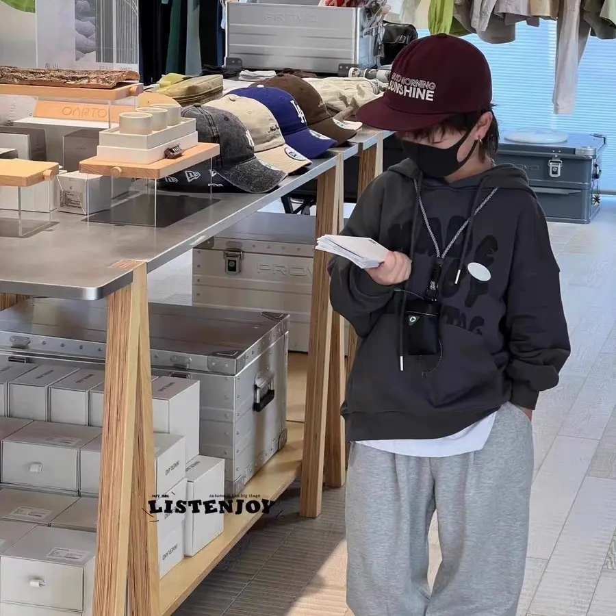 直播间下单备注编码儿童卫衣百搭洋气韩版上衣