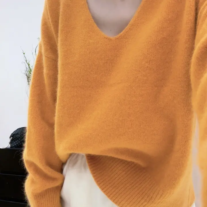 套头款INS风网红女装针织毛针织衫上衣休闲风针织衫