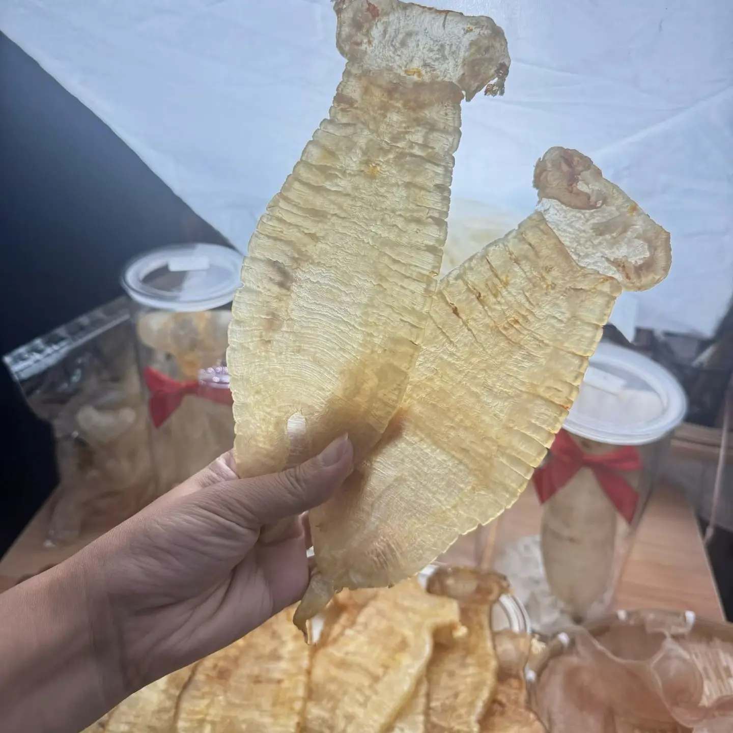 天然黄花胶干货煲汤滋补适合孕妇小孩食用