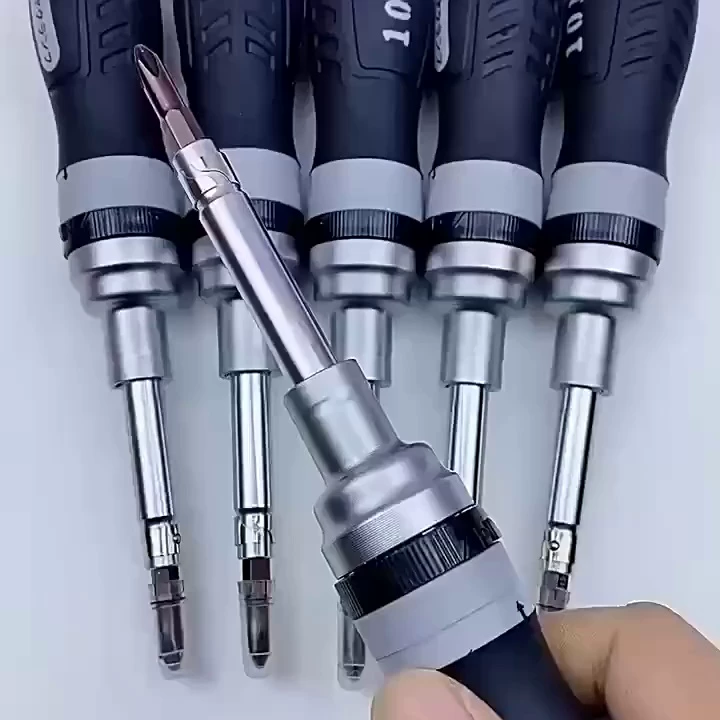 升级19合一棘轮螺丝刀组合套装多功能十九合一强磁螺丝刀工具套装