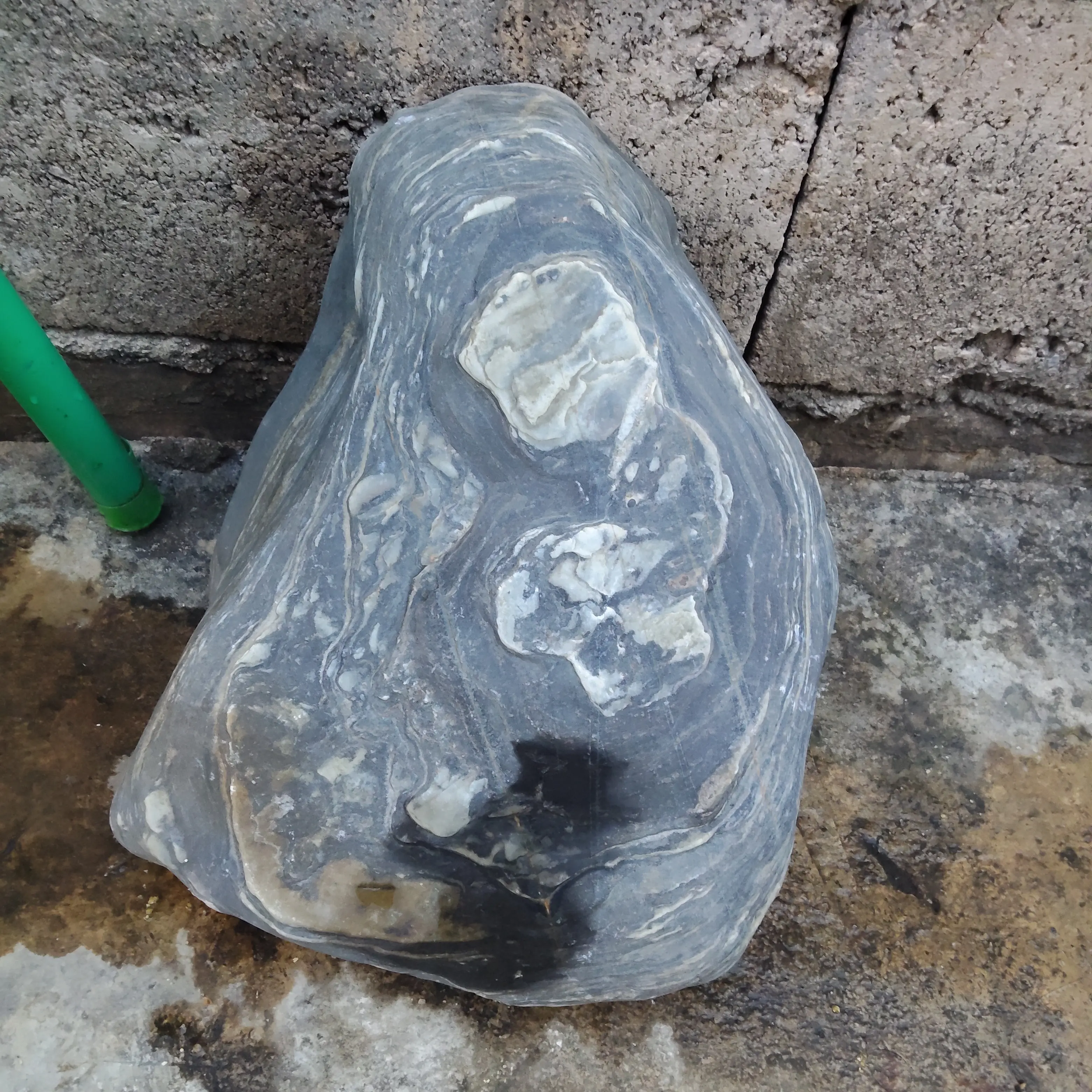 灵璧石磬石案头摆件，直播链接，以实物为准，不包邮精美原石摆件