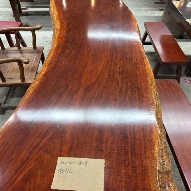 实木大板252-98-101-8配三角带皮支架包邮