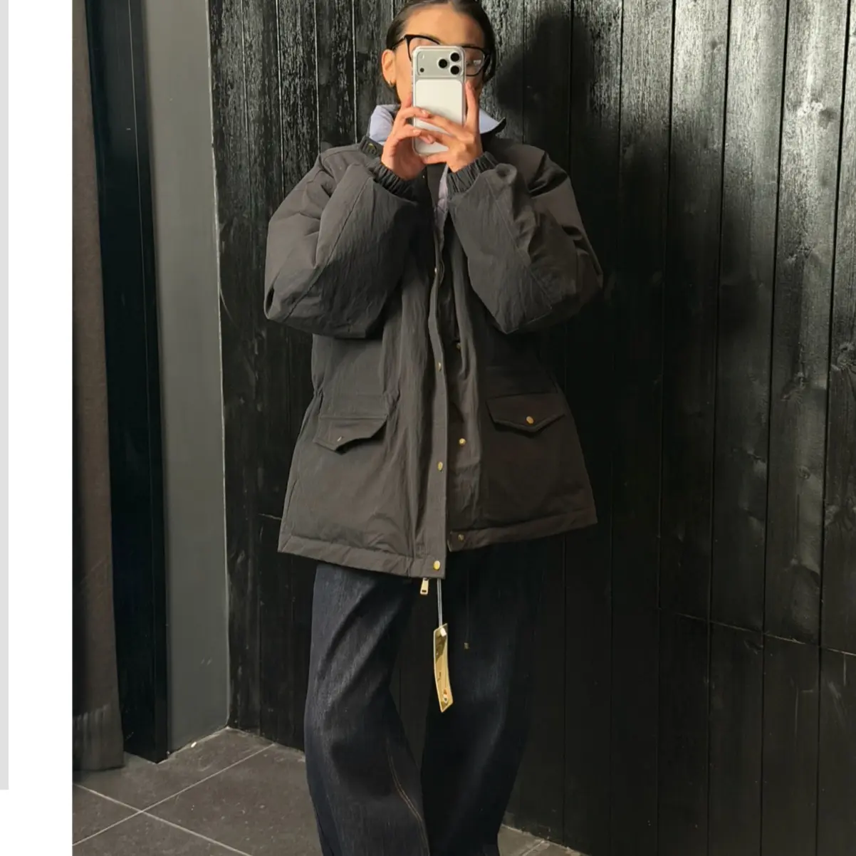 圣诞－【sangmucuo】新款匈牙利派克收腰羽绒服(双色外套代替链接）