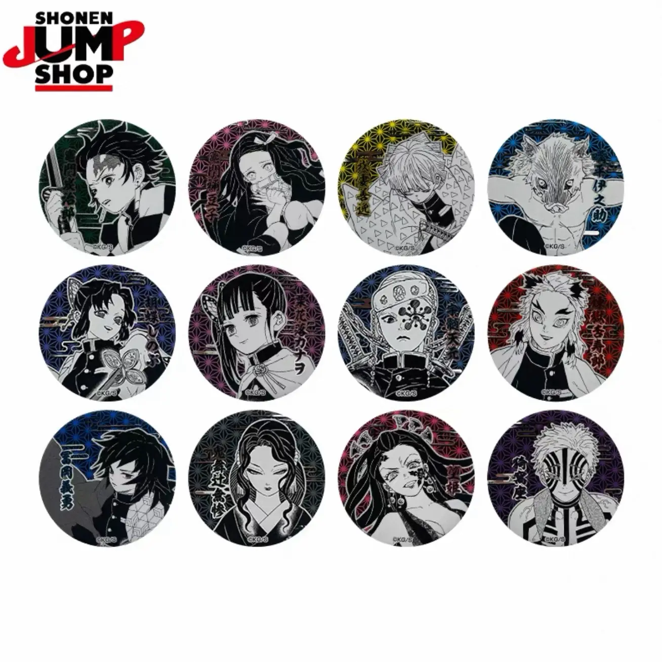 【鬼灭之刃】JS浮雕二弹系列吧唧徽章（代拆）