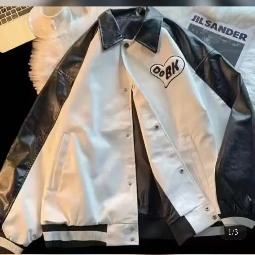 美式时装百搭皮衣外套，以直播间下单为准