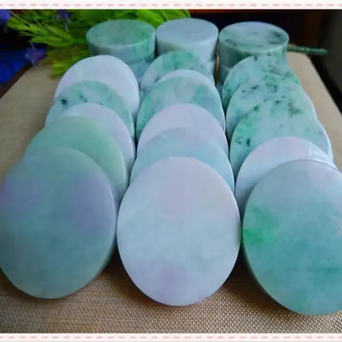 天然冰飘花芯毛坯可加工