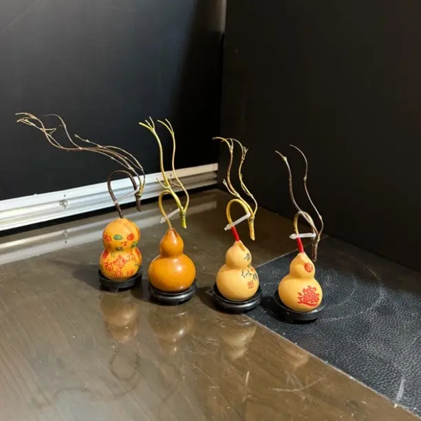 福多多手捻葫芦摆设工艺品创意可爱（图片以直播间龙头为准）