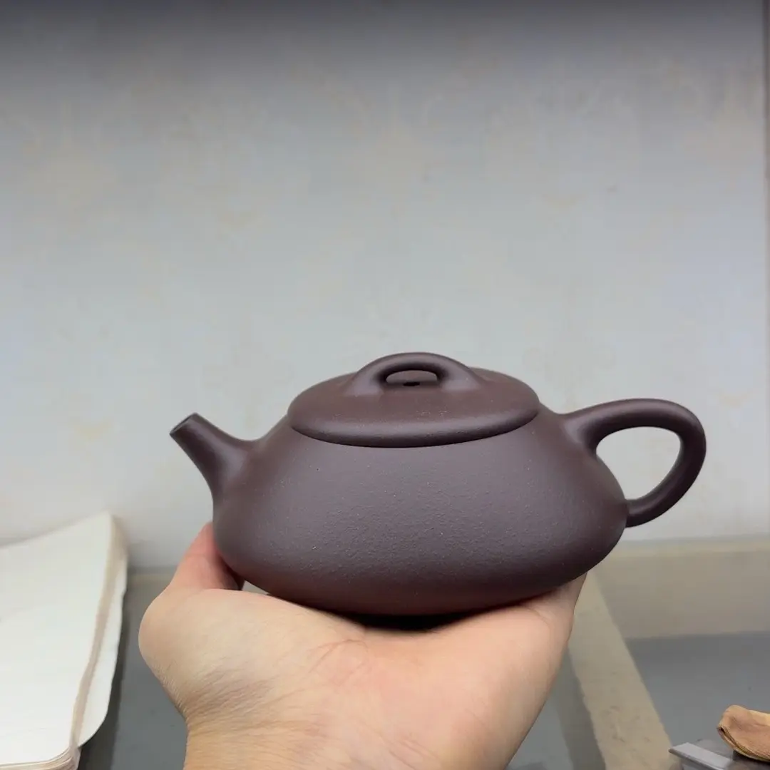 黄龙源特紫（带金标），本山原矿，半手工艺，纳瓢，容量200cc