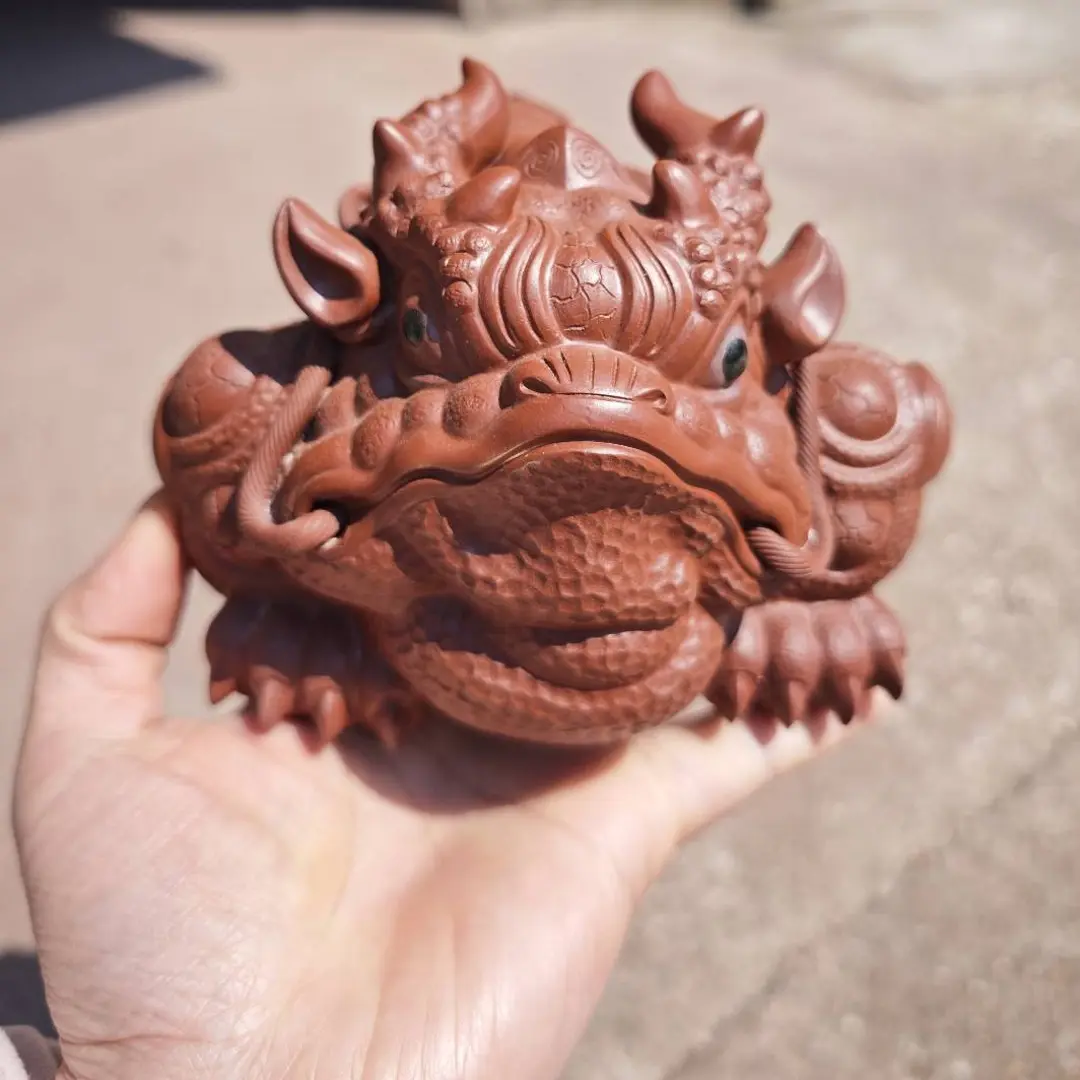 紫砂金蟾茶宠摆件可养茶桌精品高档茶台装饰