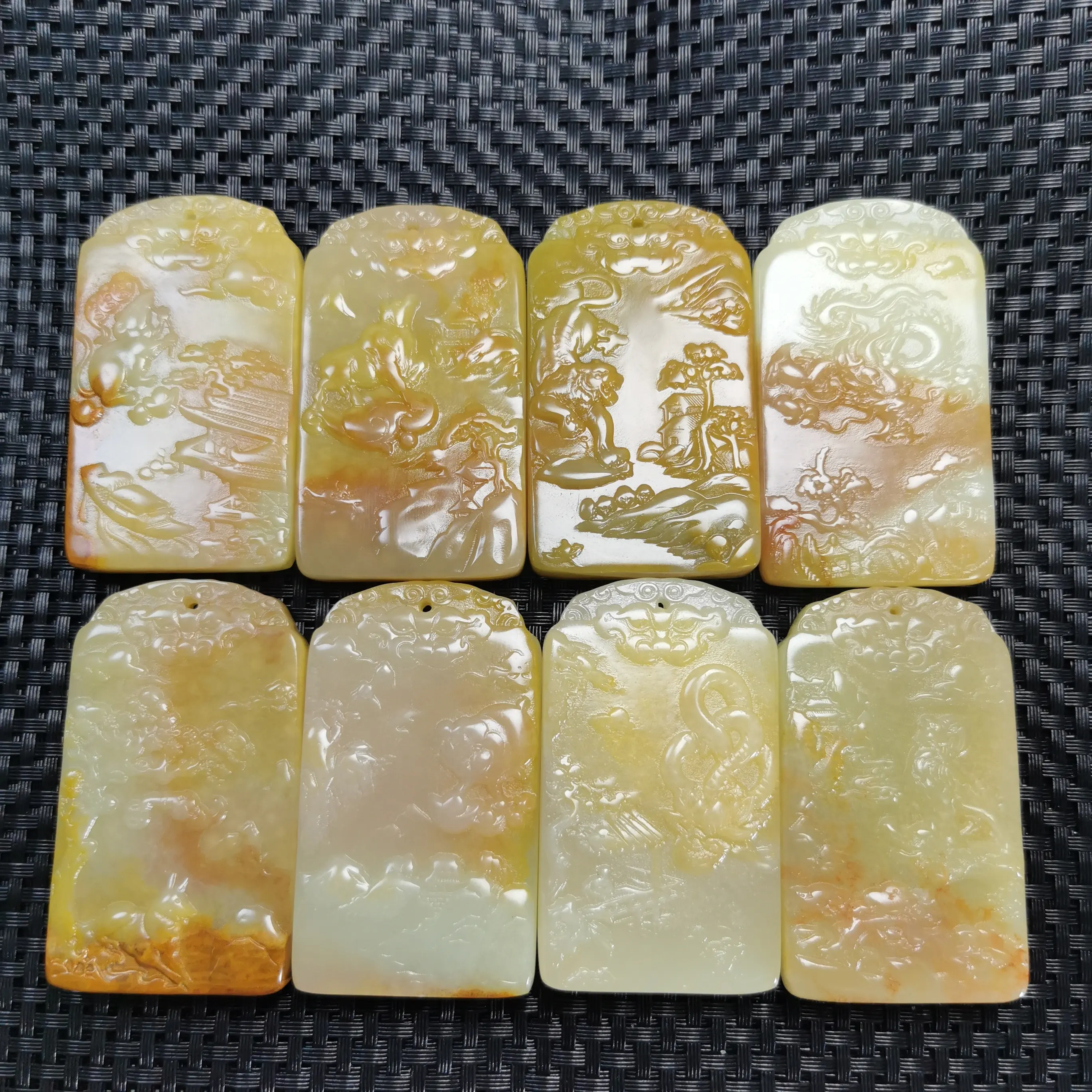 家居饰品八大守护创意摆件一物一拍直播为准