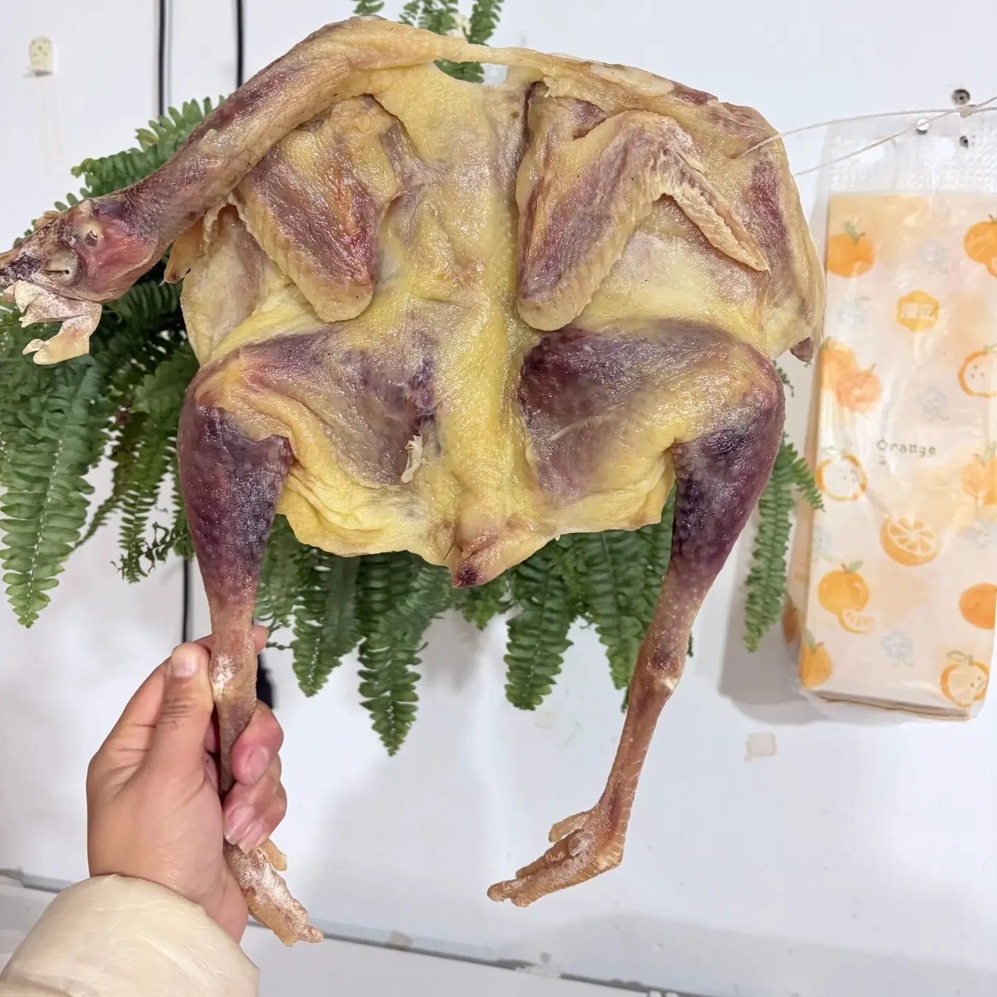 正宗农家散养手工风干咸老母鸡特色走地鸡