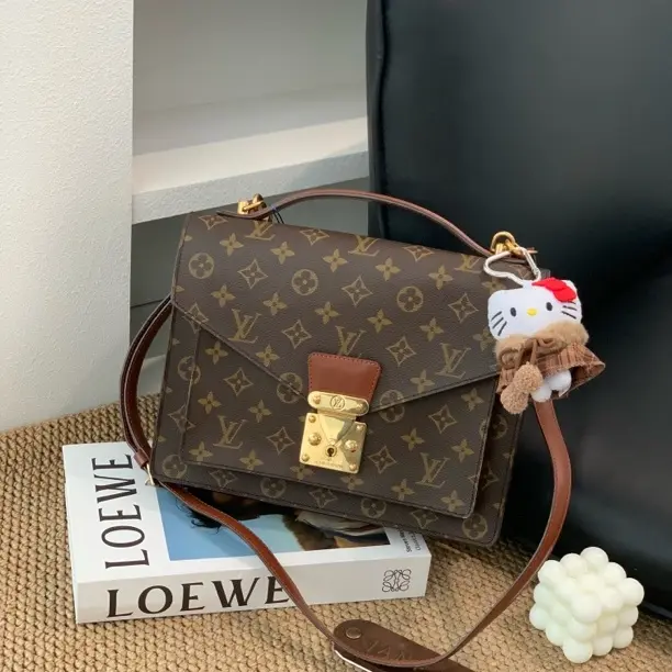 95新 LouisVuitton/路易威登 LV Monceau蒙梭邮差包