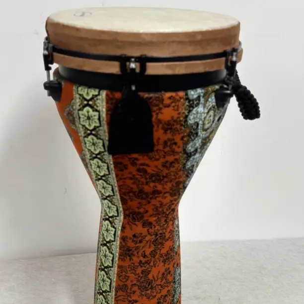 12寸机械可调音鼓成人专业演奏轻便户外携带适用非洲鼓手鼓