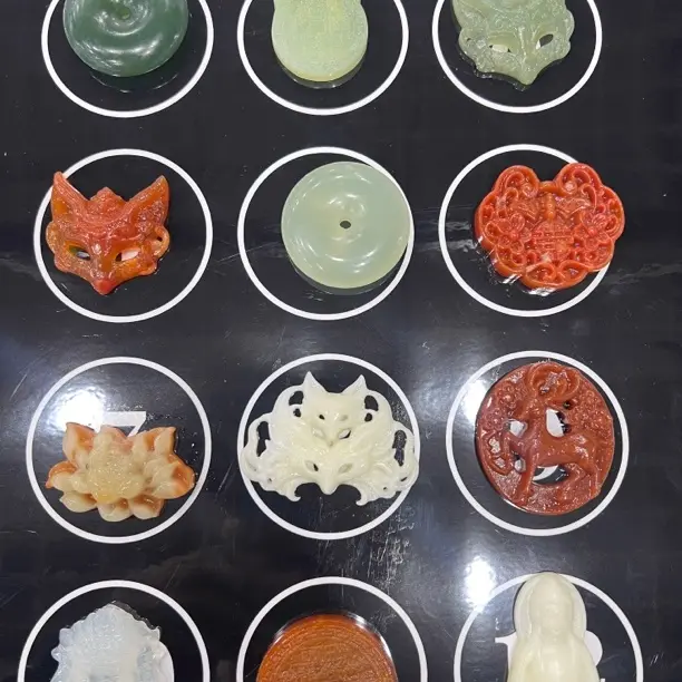 天然岫玉挂件吊坠（多样性发一）默认有瑕无绳不挂绳