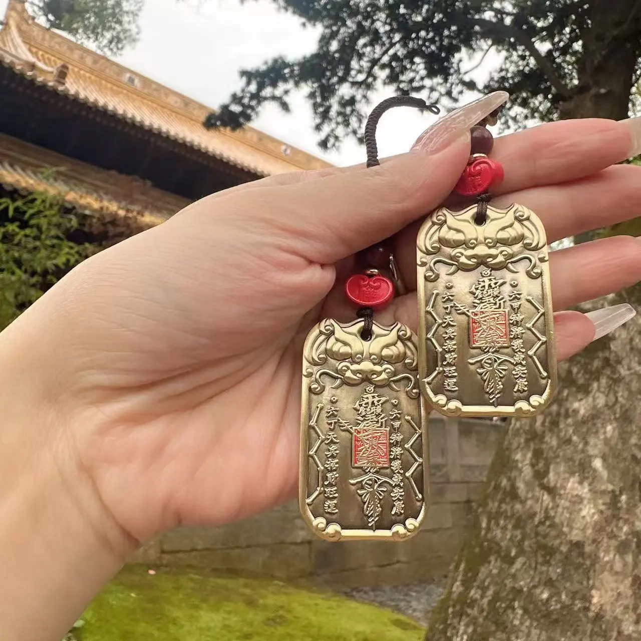 2026 铜牌钥匙扣