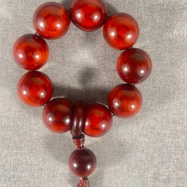 紫檀木3.0手串    精抛