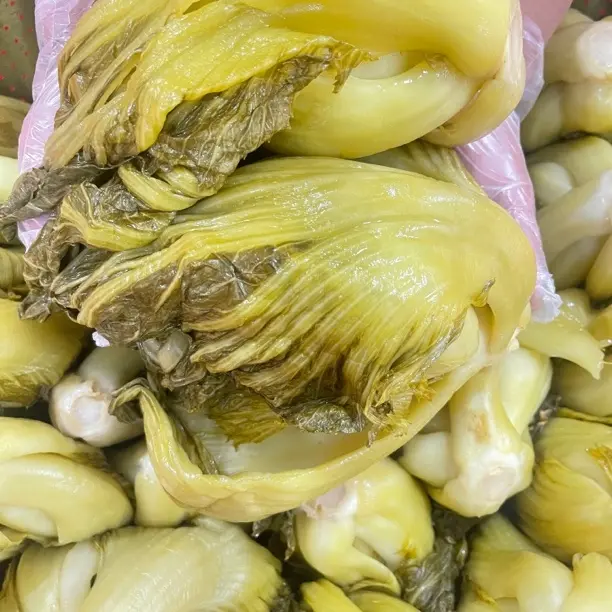 【广西横县】正宗酸菜酒糟芥菜脆嫩农家手工腌制真空袋装开胃酸菜